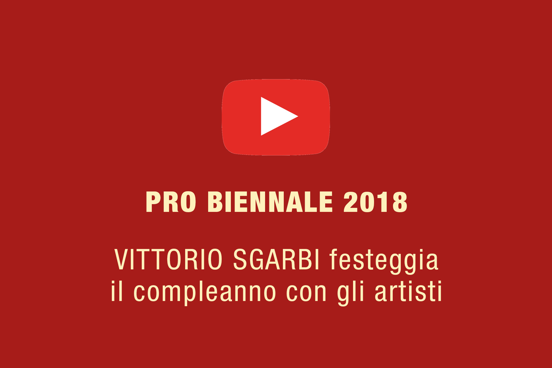 Pro Biennale 2018