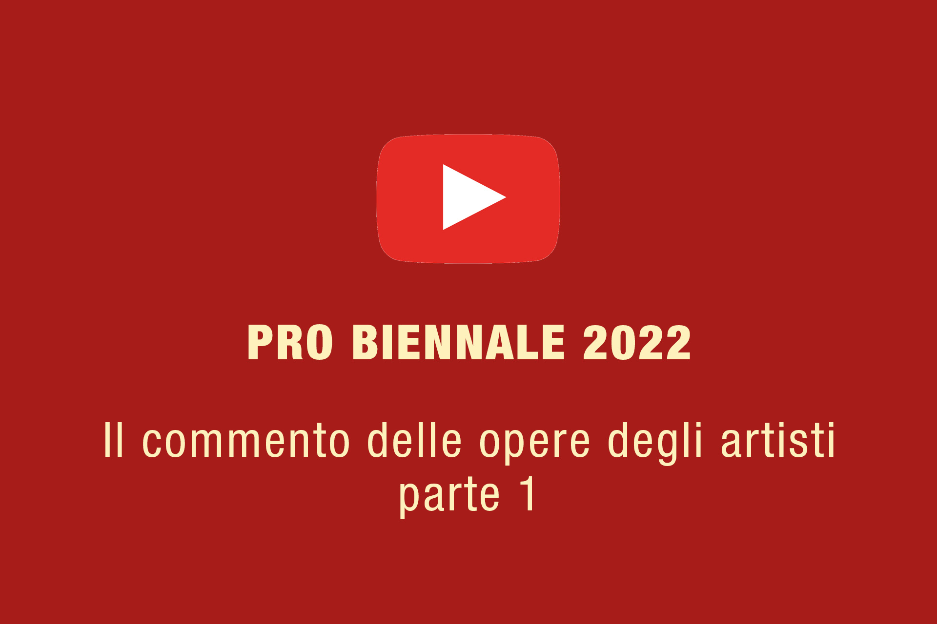 Video Pro Biennale 2022